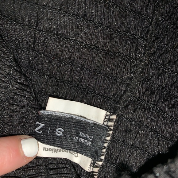 Black Zaful tube top - Picture 3 of 3